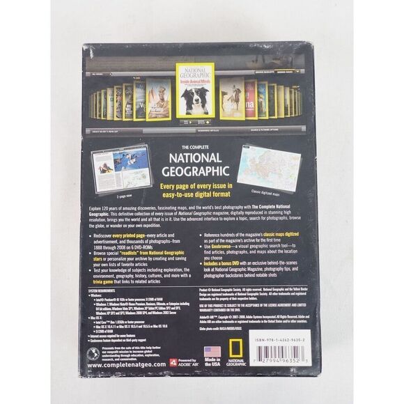 The complete national geographic (Since 1888) [CD-ROM] - Picture 3 of 3